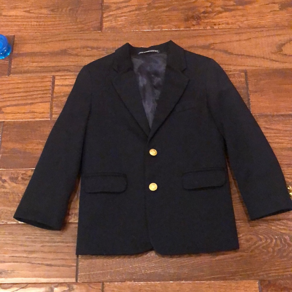 Boys Navy Blue Blazer